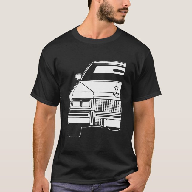 Cadillac Coupe De Ville Oldtimer T-Shirt (Vorderseite)