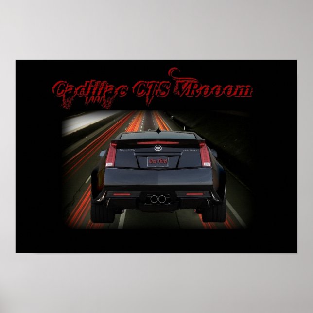 Cadillac CTS VR - Kiss This! Poster (Vorne)
