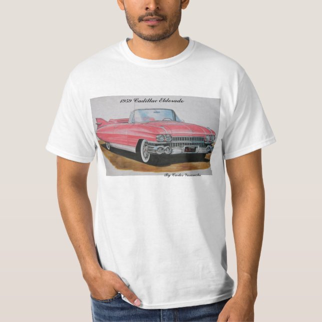 Cadillac-Eldorado 1959 T-Shirt (Vorderseite)