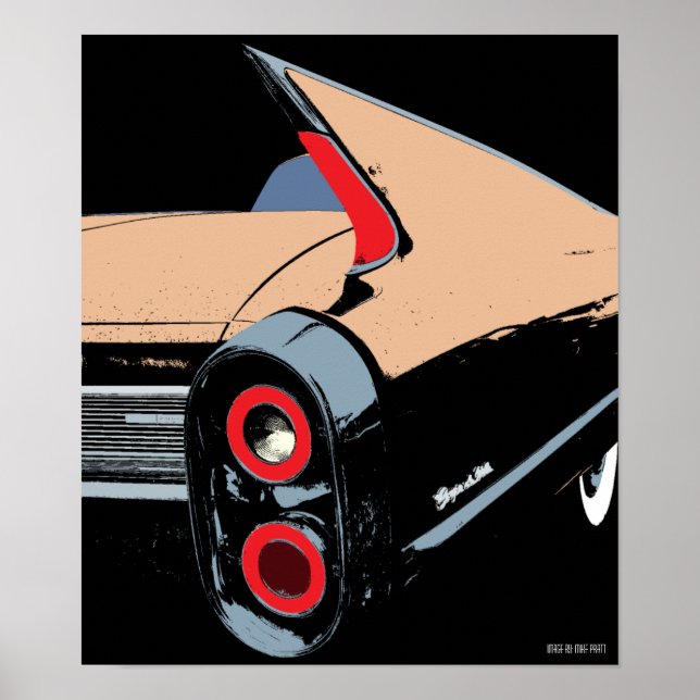 Cadillac Fin - 1962 Poster (Vorne)