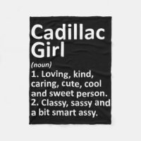 Cadillac Girl Mi Michigan Lustige Stadt Heimat Wur
