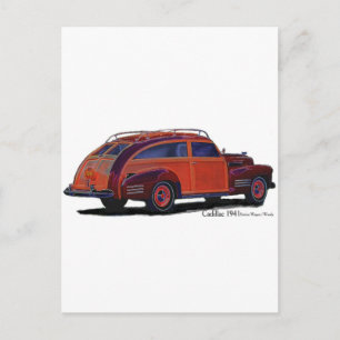 Cadillac Kombi Postkarte