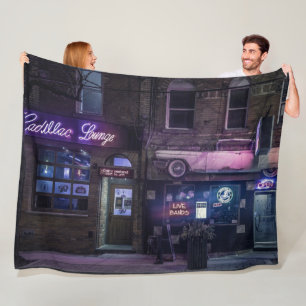 CADILLAC LOUNGE FLEECEDECKE