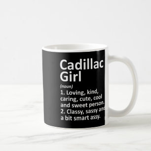 Cadillac Mädchen Mi Michigan Lustige Stadt Heimat Kaffeetasse