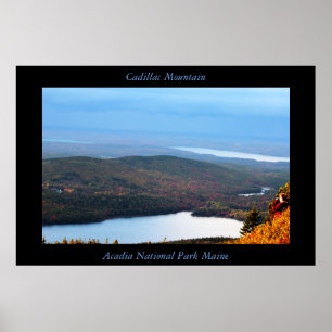 Cadillac Mountain Acadia Nationalpark Poster