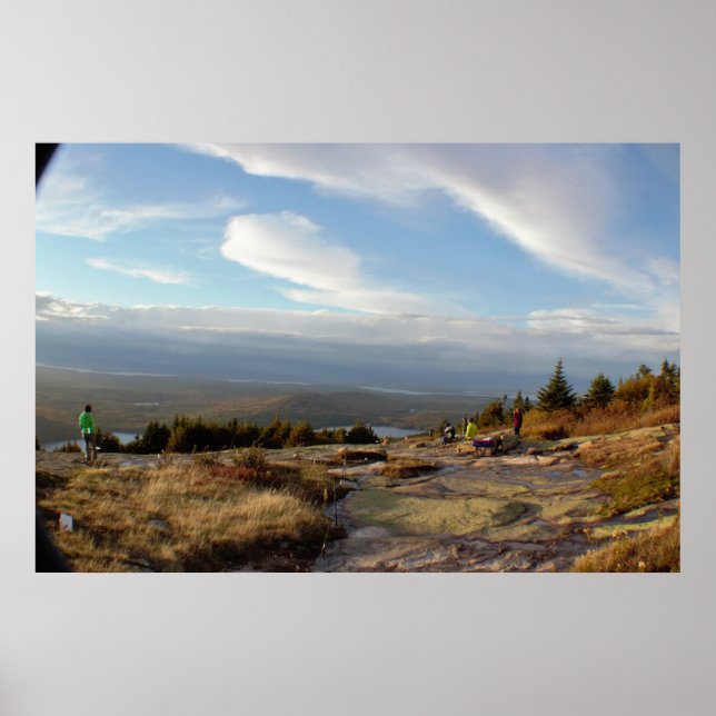 Cadillac Mountain Acadia Nationalpark Poster (Vorne)