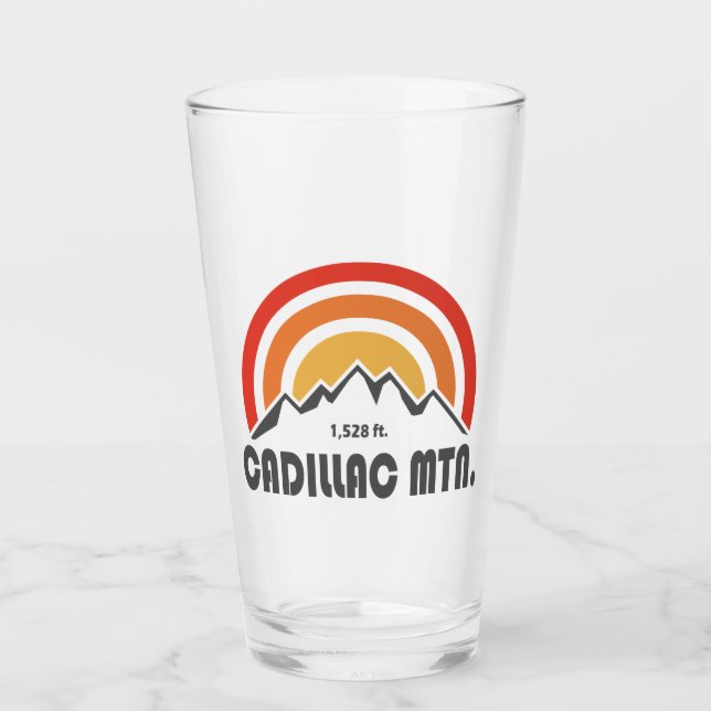 Cadillac Mountain Glas (Vorderseite)