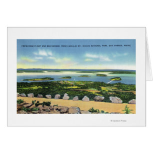 Cadillac Mt Summit Vue du port de Bar 2