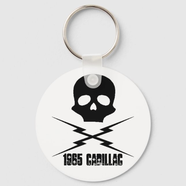 Cadillac Skull Key Chain Schlüsselanhänger (Vorderseite)