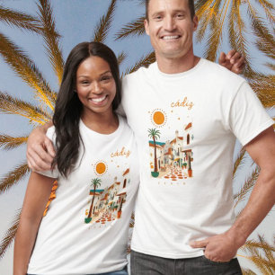 Càdiz Cadiz Stadt Andalusien Spanien weiße Stadt  T-Shirt