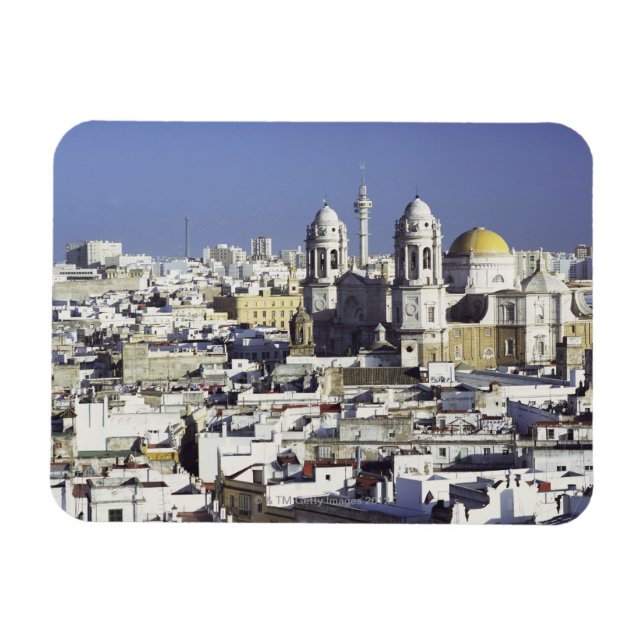 Cadiz City, Spanien Magnet (Horizontal)