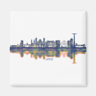 Cádiz Skyline Magnet