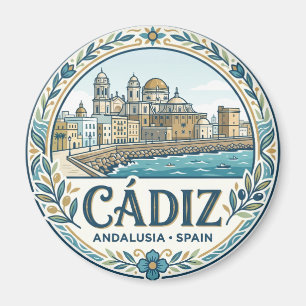 Cádiz Spanien Magnet