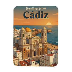 Cádiz Spanien Magnet