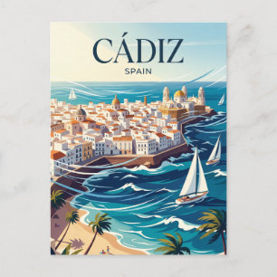 Cádiz Spanien Postkarte