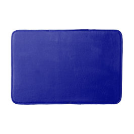 Cadmium Blue Solid Color Badematte