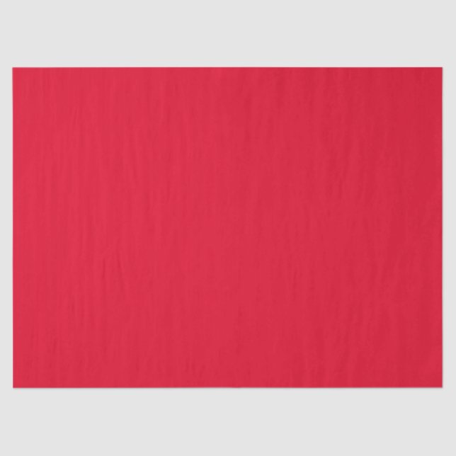 Cadmium Red Solid Color Seidenpapier (Vorderseite)