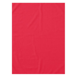 Cadmium Red Solid Color Tischdecke