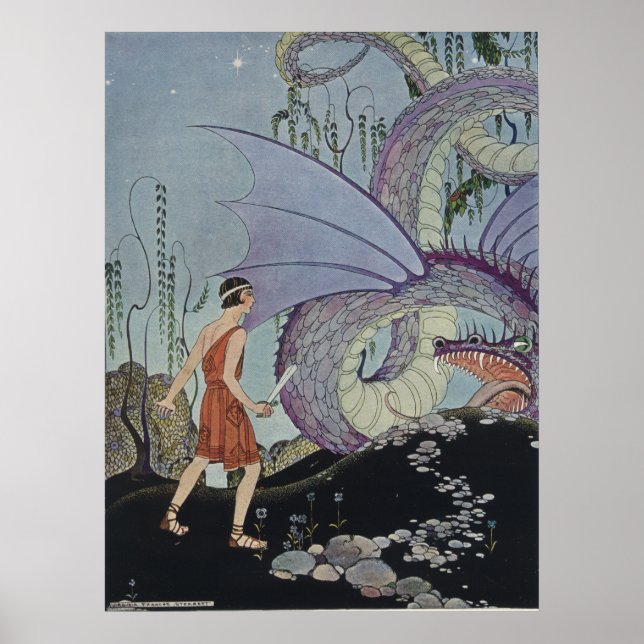 Cadmus und der Drache Poster (Vorne)