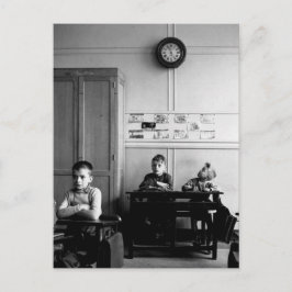 Cadran scolaire 1956 - Robert Doisneau Postkarte