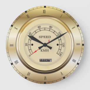 Cadran Unique de Voiture (KMH) Horloge Grande Thèm