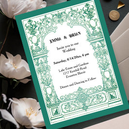 Cadre antique Invitation