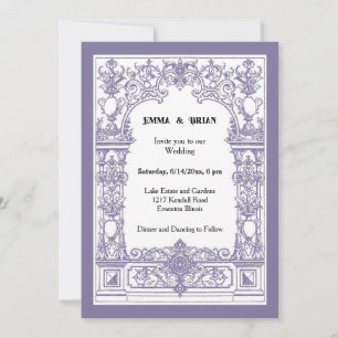 Cadre antique Invitation