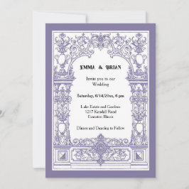 Cadre antique Invitation