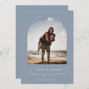 Cadre Arc Moderne Plat Enregistrer Le Carte photo 