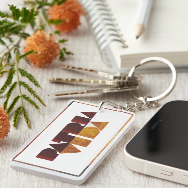 Cadre Brown blanc Patria y Vida (Devant droit)