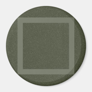 Cadre Carré Aimant Vert Mousse