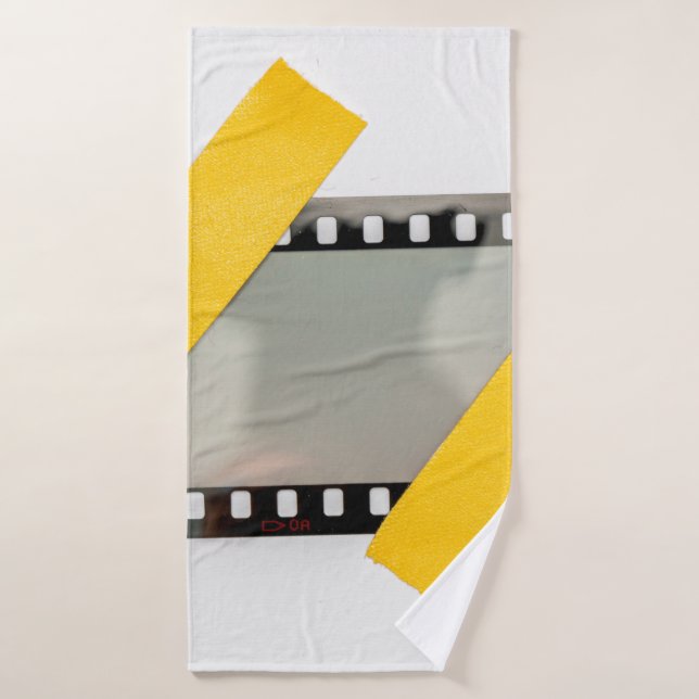 cadre de film 35mm dia vide ou vide fixé par deux  (Serviette de bain)