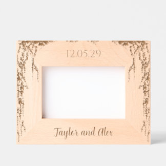 Cadre de Mariage de vigne naturel Simplistic Boho