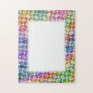 CADRE DE PUZZLE DE WEAVE LUMINEUX