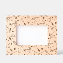 Cadre feutré Floral Design Etched Frames
