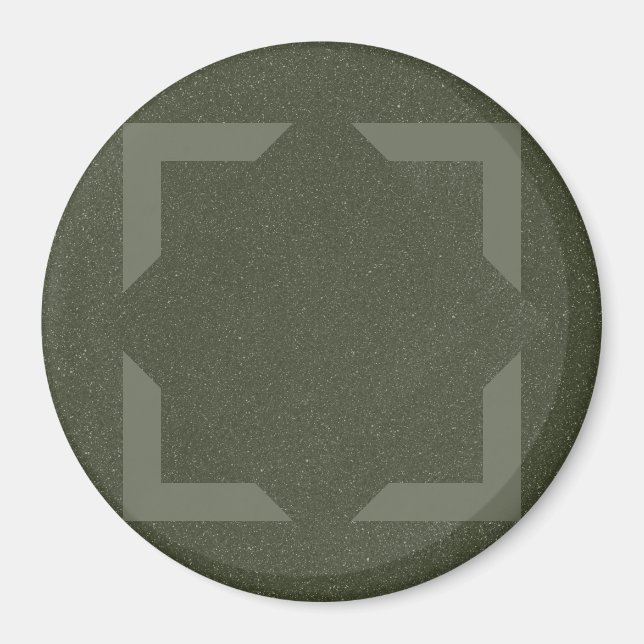 Cadre Flèche Aimant Vert Mousse (Devant)
