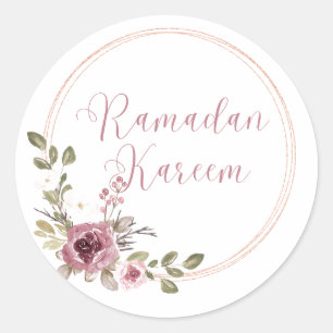 Cadre floral Ramadan Kareem Stickers Ramadan