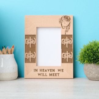 Cadre photo à laser