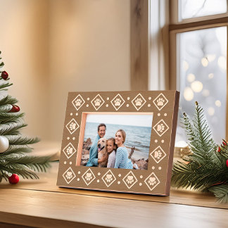 Cadre photo à laser brut