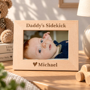 Cadre photo personnalisé pour le complice de Papa