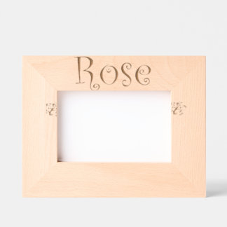 Cadre photo personnalisé Rose / Custom frame