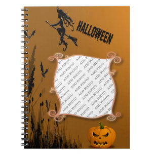 Cadre photo, Sorcière, Jack o'Lantern Carnet