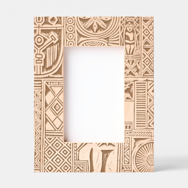 Cadre photo Talisman au laser (Recto)
