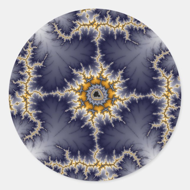 Cadre - Sticker Fractal (Devant)