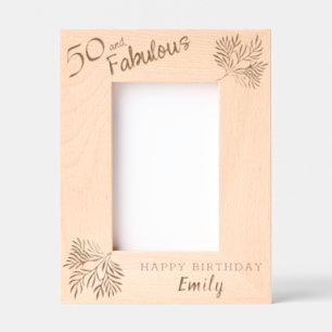 Cadres Gravés 50 et Fabulous Foliage 50e anniversaire