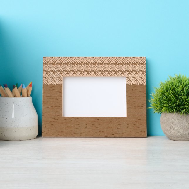 Cadres Gravés Blues Flames (Recto)