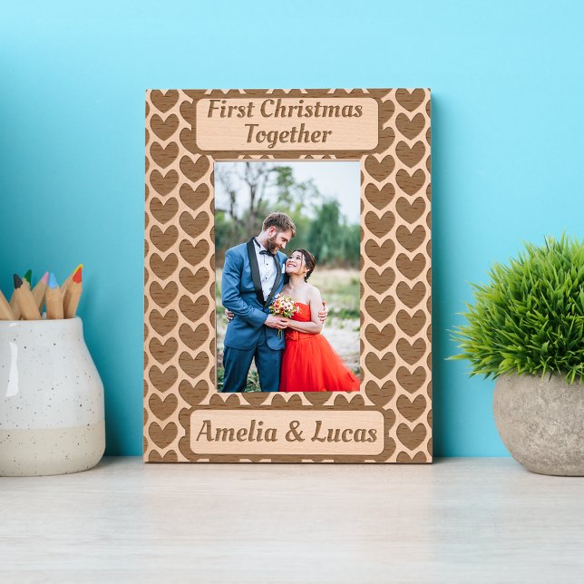 Cadres Gravés Calligraphie du premier Noël (Créateur téléchargé)