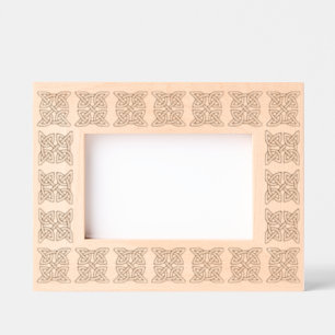 Cadres Gravés Céltic Knots Design Laser Etched Image Frame E