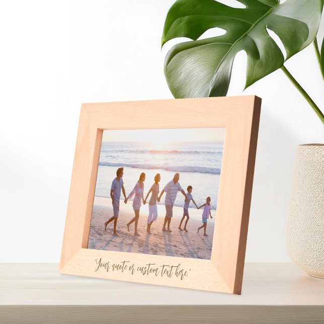 Cadres Gravés Create Your Own Elegant Calligraphy Quote (Créateur téléchargé)