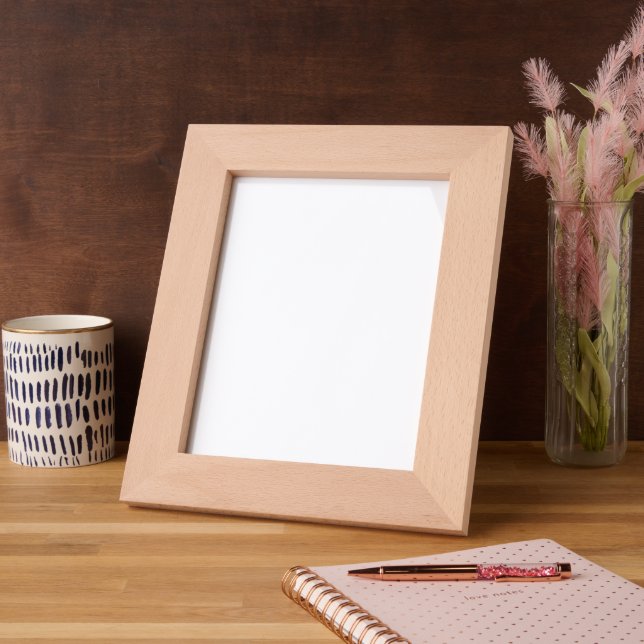 Cadres Gravés Create Your Own | Wood 8" x 10" (Gauche)